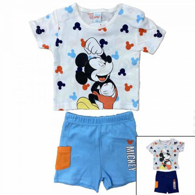 Picture of ENGBM72- COTTON DISNEY MICKEY 2 PCS SET